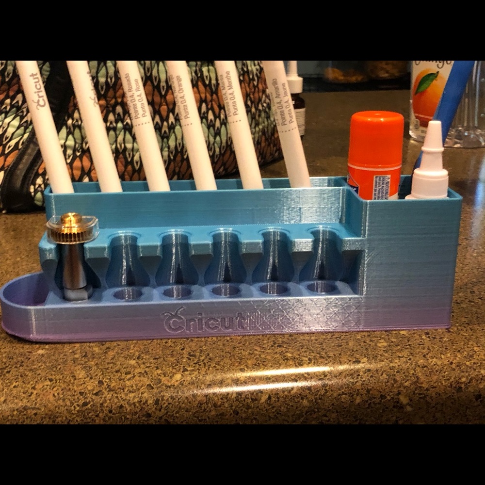 Cricut accessories organizer.